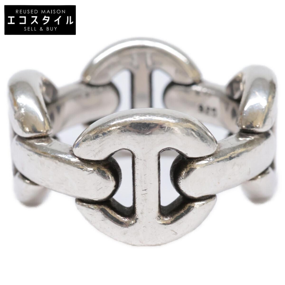 

HOORSENBUHS 925 QUAD LINK Ring ring 18 SilverUsed