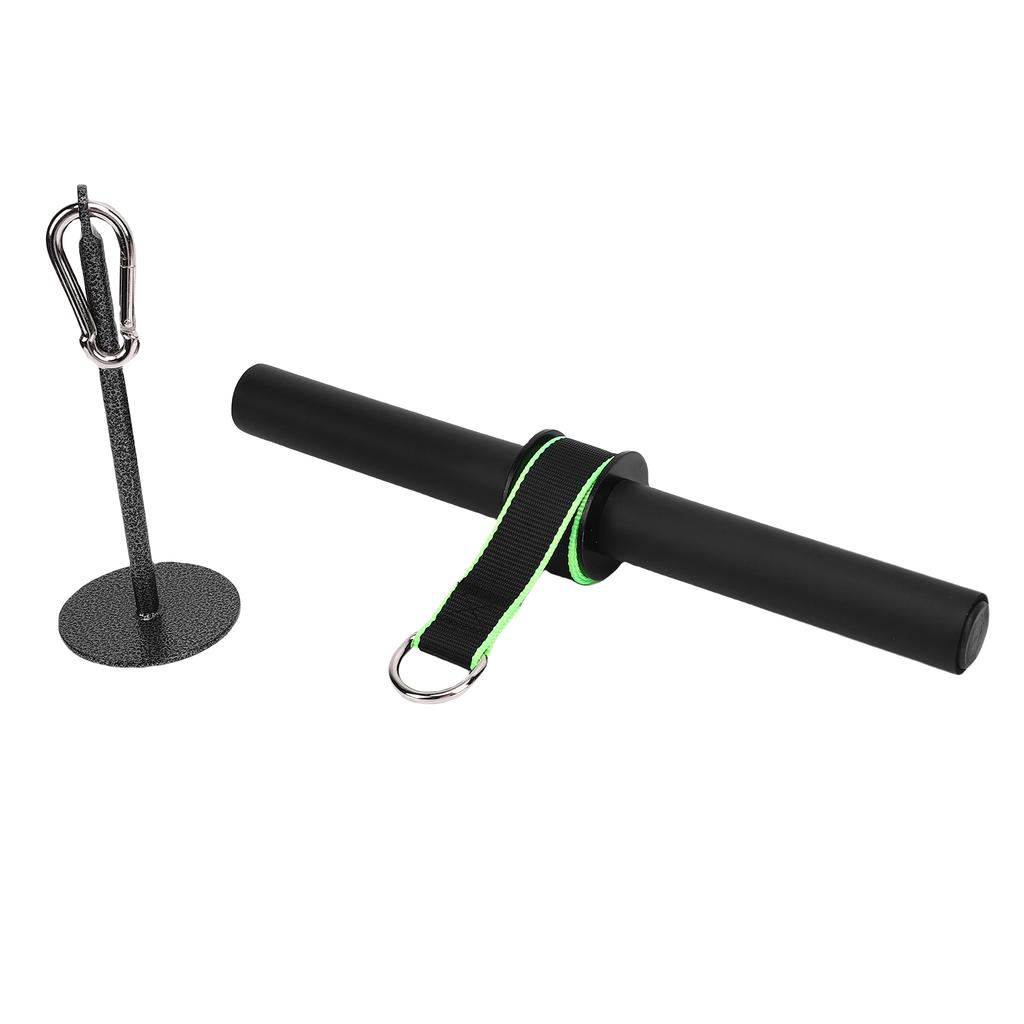 Wrist and Forearm Roller Non Slip Handle Strong Load Bearing Muscle Strength Wrist Roller Green
