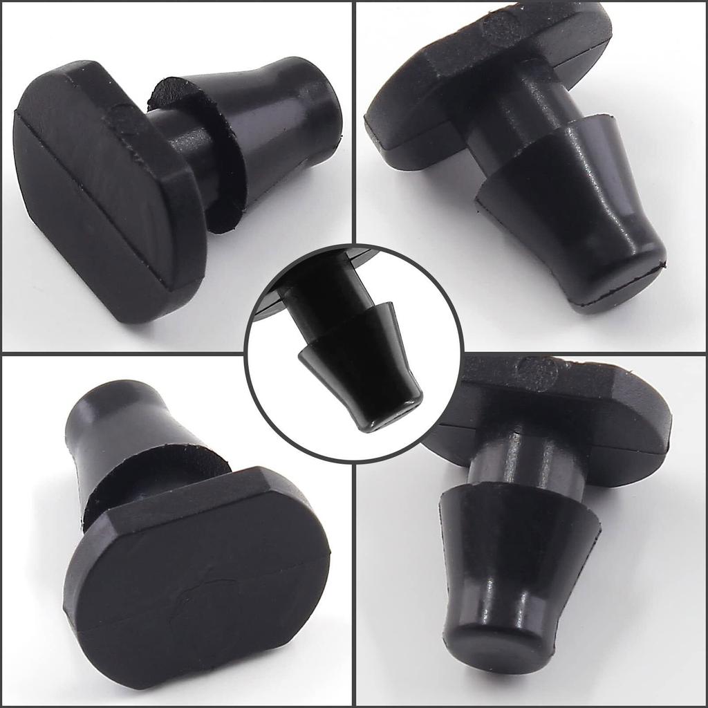 150/300pcs 1/4" Garden Hose Plug End Water Seal Connectors Irrigation Plug Garden Barbed Drip Irrigation Fittings