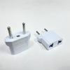 2-Hole Travel Adapter: US/UK to EU/AU Plug Converter