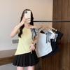 2026 Summer Plus Size Women's Off-Shoulder Bow T-Shirt