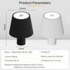 Rechargeable LED Table Lamp Striped Wine Bottle Touch Switch Desk Lights For Living Room Bedroom Dinner Bar Decor Lighting