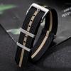 Ribbed Nylon Watch Band 18mm 20mm 22mm Comfortable Watch Straps Military Watch Strap for Omega Bund Bands Men Women Watchbands