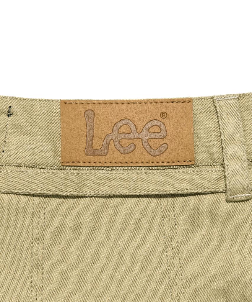 LEE Women'S Pleated Mini Skirt Beige
