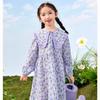 Fashionable Floral Dress for Girls, Spring Children's Doll Collar Princess Dress