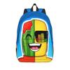 Zaino Sole e Melone per Uomo Donna Casual Scuola Superiore Lavoro Daypack College Borse in Tela Sport