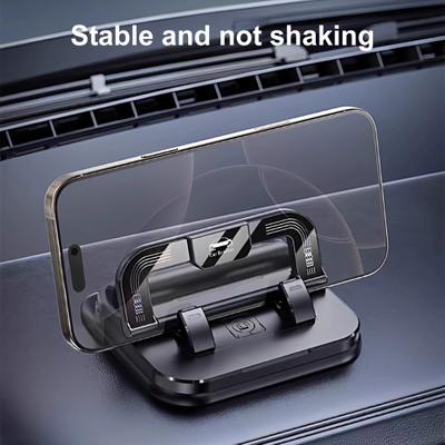 Mobile Phone Holder 360 Degree Rotation Multi-angle Phone Stand Stable Suction Cup Anti-Slip Dashboard