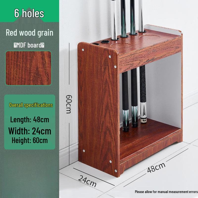 Jundingying Floor-Standing Cabinet 6-Cue Rack