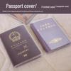 Durable Transparent Waterproof Passport and Travel Document Holder with Multiple Card Slots