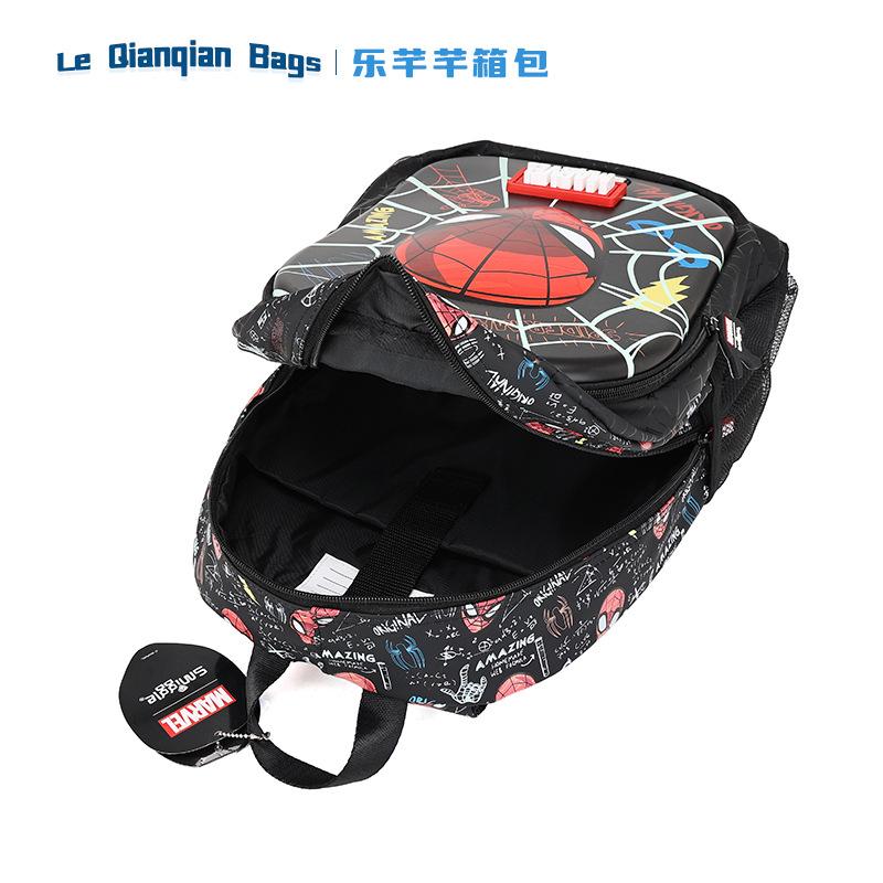 Smiggle Mask Spider-Man Large Schoolbag for Cool Boys High Capacity Book Backpack 2pcs