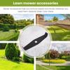 9-inch 2-tooth 2T Lawn Mower Blade, Bite Blade, Lawn Mower, Garden Lawn Cutting Blade, Garden Tool Accessories