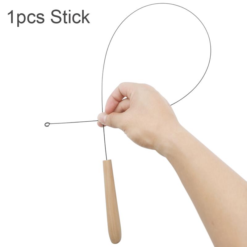

DIY Cat Toy Accessories Feathers Funny Cat Stick With Wooden Handle Replacement Pet Toy Accessories