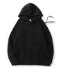 Unisex Solid Color Pure Cotton Hooded Sweatshirt - Autumn/Winter Collection