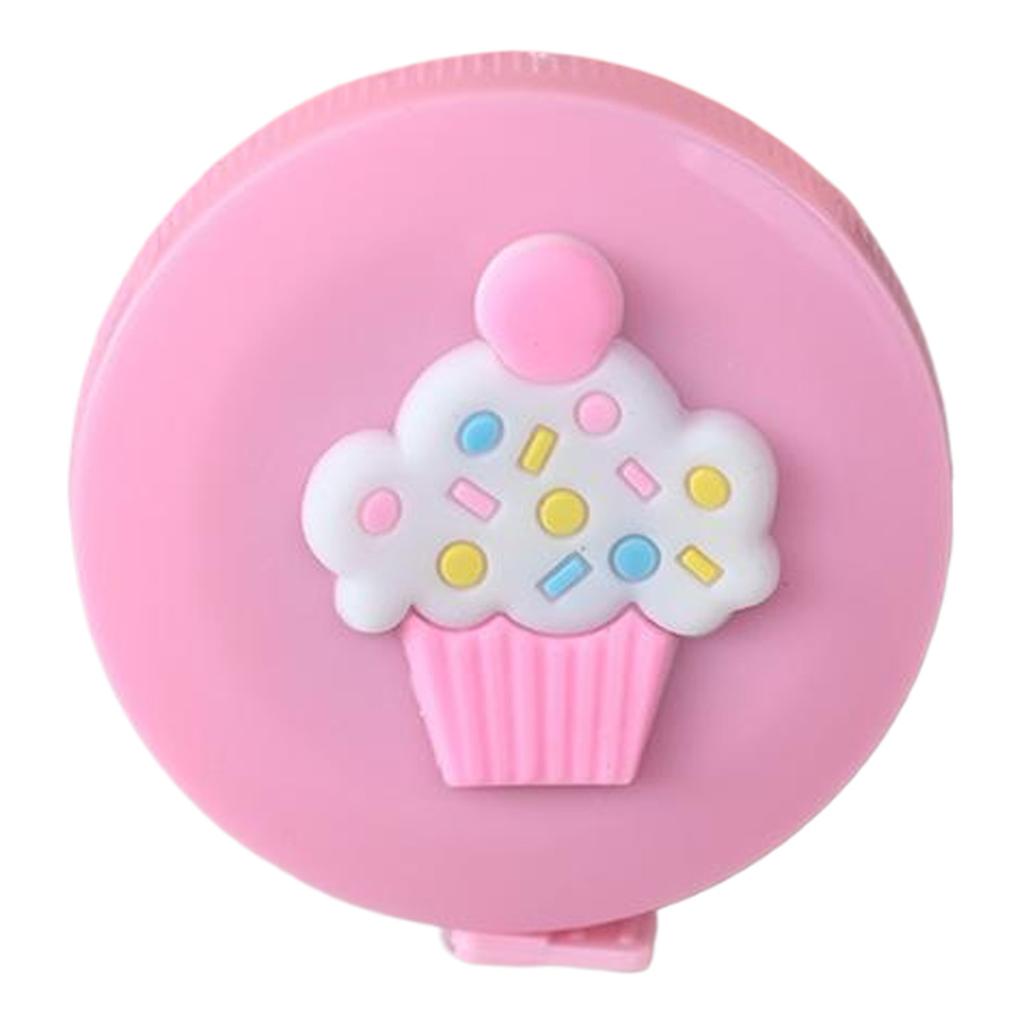 150cm Mini Retractable Tape Measure Cute Floral Strawberry Design Sewing Ruler for Home Crafts and Outdoor Activity