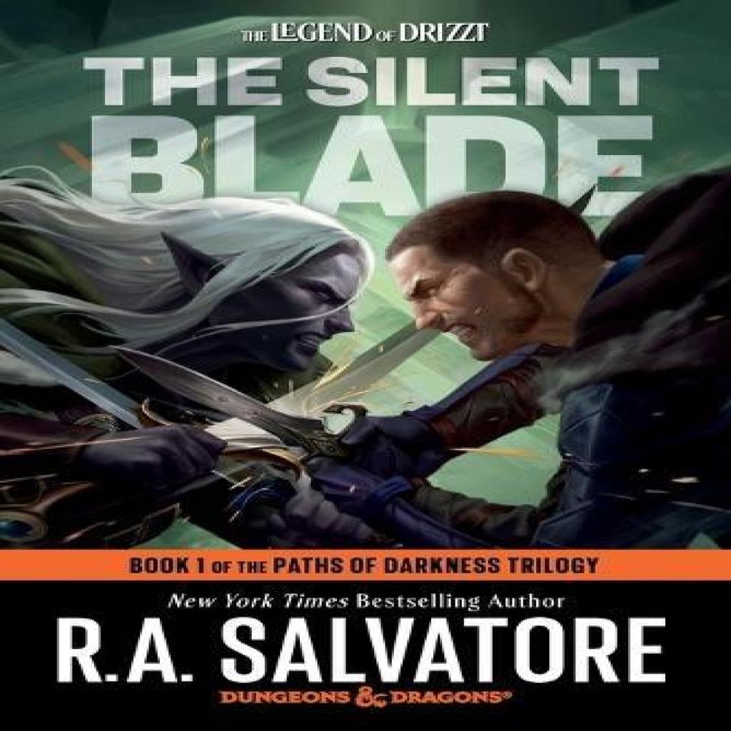 The Silent Blade Dungeons amp Dragons by R.A. Salvatore Paperback Book 9798217092727