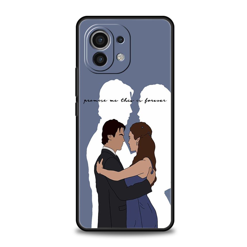 Phone Case For Xiaomi Mi 15 14 13 12 11 Lite 14T 13T 12T 11T Pro Poco X6 X5 M3 X3 Pro F5 F4 Cover The Vampire Diaries Damon