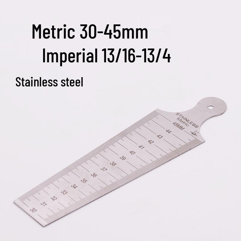 Stainless Steel Metric & Imperial Feeler Gauge Set (1-60mm)