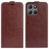 For Motorola Moto G15 4G Case with Card Slots Vertical Flip Leather Phone Cover