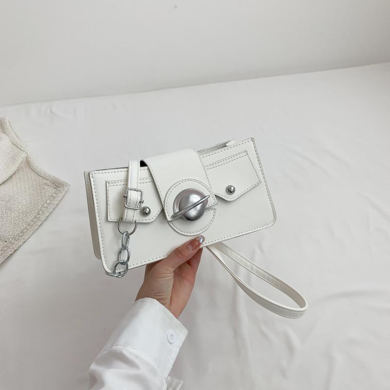 Trendy Casual Shoulder Bag 2023 Summer Simple Chic Small Square Bag Women's Handbag Street Style