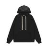 Completo da uomo Streetwear con felpa e pantaloni jogger, casual, vestibilità larga, in cotone, tuta sportiva