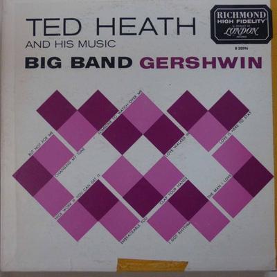 LP Record TED HEATH - Big Band Gershwin B20096 RICHMOND 1961 US Jazz Used