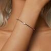 New Simple and Versatile S925 Sterling Silver Thin Bracelet European and American Trendy Jewelry Elegant and Atmospheric Bracelet