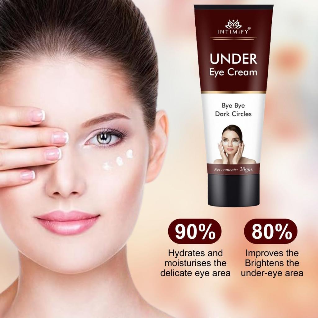Under Eye Cream, Dark Circles Removal Cream, Under Eye Cream For Dark Circles & Wrinkles 20 Gm (Pack of 1)