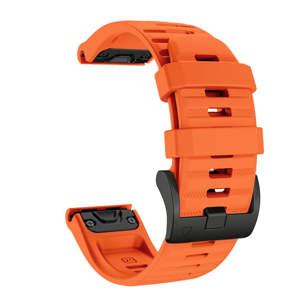 26/22mm Soft Silicone Strap for Garmin Fenix 8/Tactix 8/Enduro3 2/Fenix E 7X 6X Quick Fit Bracelet Wristband Garmin Fenxi E 47mm