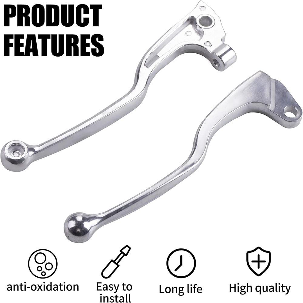 2Pcs Brake + Clutch Levers For Yamaha YZ250 TT350 XT350 YZ490 TT600 XT600 YZ125
