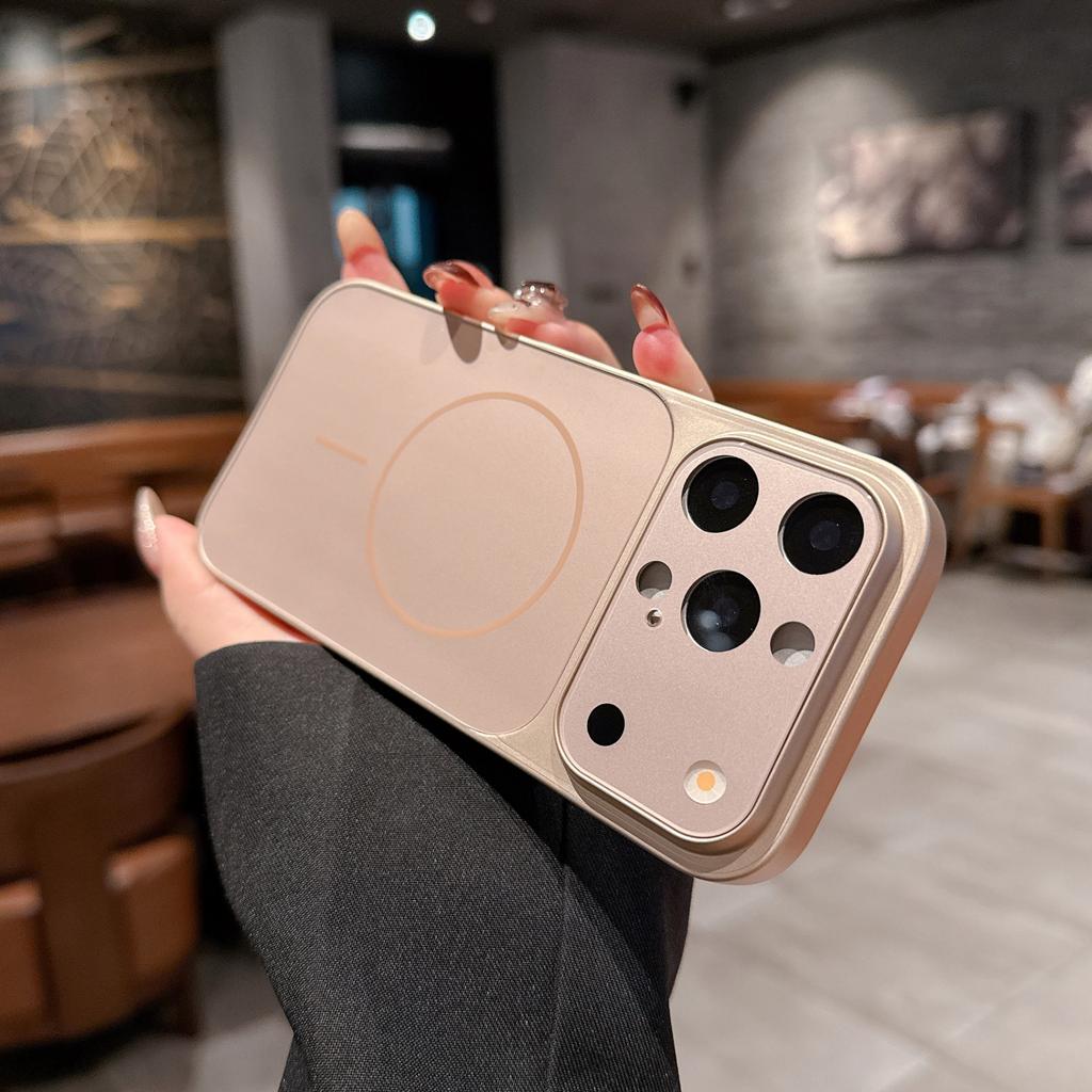 Luxury Phone Case for iPhone 11 12 13 14 15 Plus 16 Pro 17 Pro Max iPhone Air Magsafe Magnetic Wireless Charging Protector