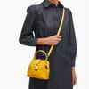 New Kate Spade Locket Leather Portable Crossbody Bag, Shoulder Bag Small Women's Yellow PXRUB217-724