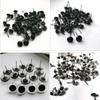 100PCS Creative 3-12mm Dolls Glass Eyes Glass Toys Accessories Doll Eyes DIY Needle Felting Doll Safety Eye Cartoon Dolls