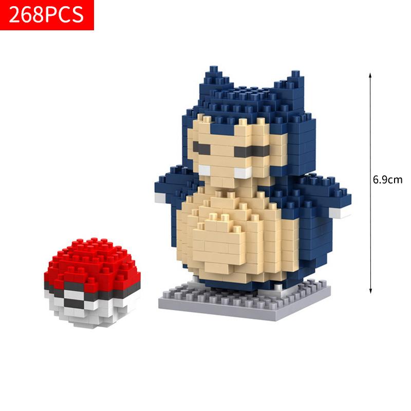 Pokemon Toy Lega Building Blocks Pokémon Action Cartoon Character Pikachu Assembled Model Building Block For Boys Birthday Gifts