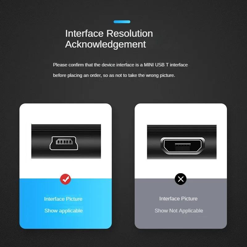 Mini USB Cable Mini USB To USB Fast Data Transfers Charger Cable for MP3 MP4 Player Car DVR GPS Digital Camera HDD Cord 1m