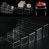 1 Set Acrylic Display , Clear Product Stand, Jewelry Riser Shelf Showcase Fixtures for