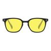 Unisex Retro Night Vision Yellow Goggles - Anti-Blue Light Full Frame for Phones & Gaming