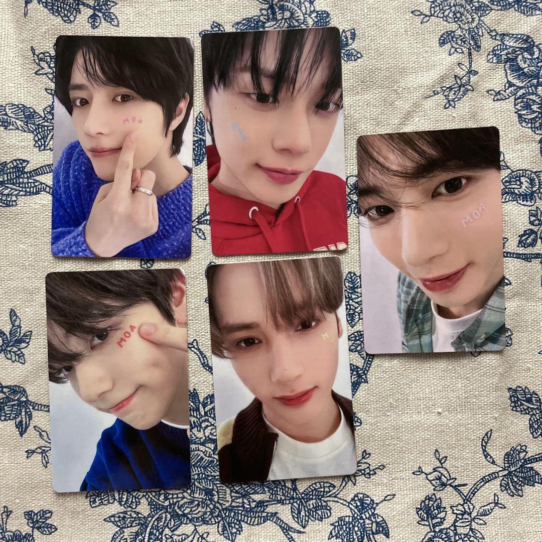

[USED] TXT Limited Bonus Fan Meeting Japan MOA JPFC Set Trading Cards 5 Cards for All Members