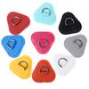 1Pc Surfboard Dinghy Boat Pvc Patch With Stainless Steel Triangle D Ring Patch Inflatable Boat Patch Canoe Deck Rigging Sup
