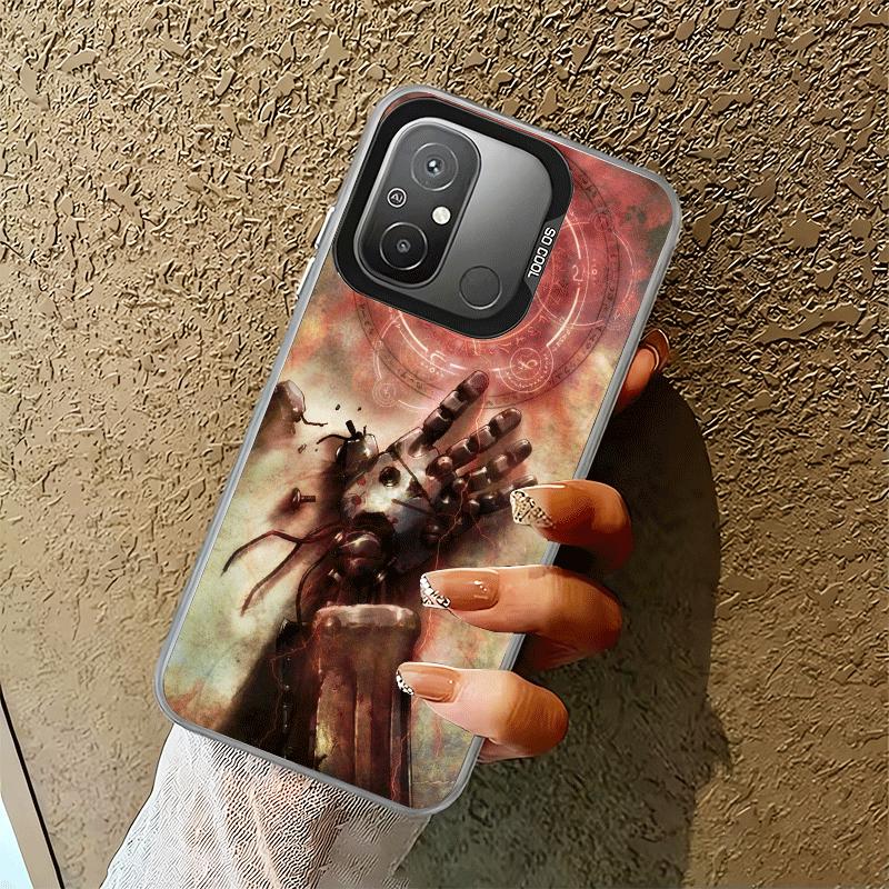 F-ullmetal A-Alchemist Anime Shockproof Phone Case for Xiaomi Poco X7 X6 X5 X3 Pro F7 Ultra M8 Redmi 15C 15 14C 13C 12C 10C 13 1