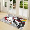 1Pc Christmas Nightmare Before Christmas Carpet Rug Soft Washable Antislip Home Living Room Sofa Mats Personalized Christmas Rug