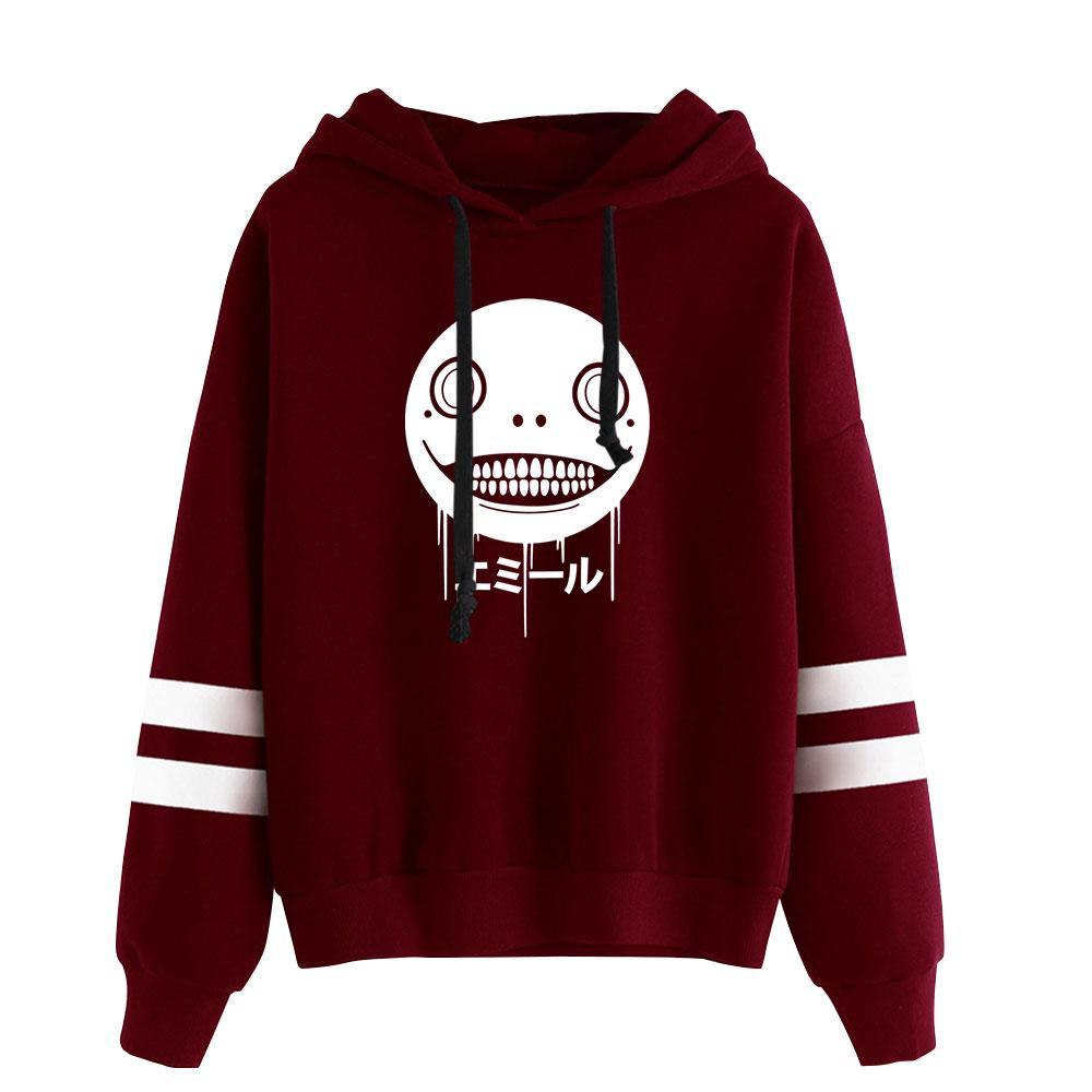 Emil Nier Automata Vintage 90er Pullover Hoodie Merch Hoodie Mode Sport Pullover Pullover Sweatshirt Mode