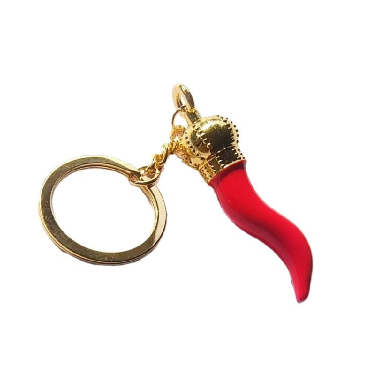 Unique  Chilli Pepper Pendant Keychains Car Keyring Hanging Decoration Ornament Bag Pendant Birthday Gift for Girls