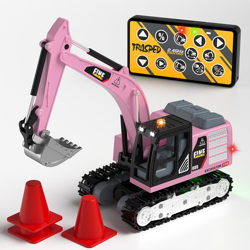 

Latest Hg4-301 Rc Truck Electric Remote Control Excavator Simulation Alloy Engineering Vehicle Plaything Car Bulldozer Model Plaything Gifts