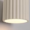 Aura beige G9 wall lamp