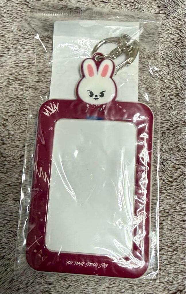 [USED] SKZOO Card Holder Key Ring Levit