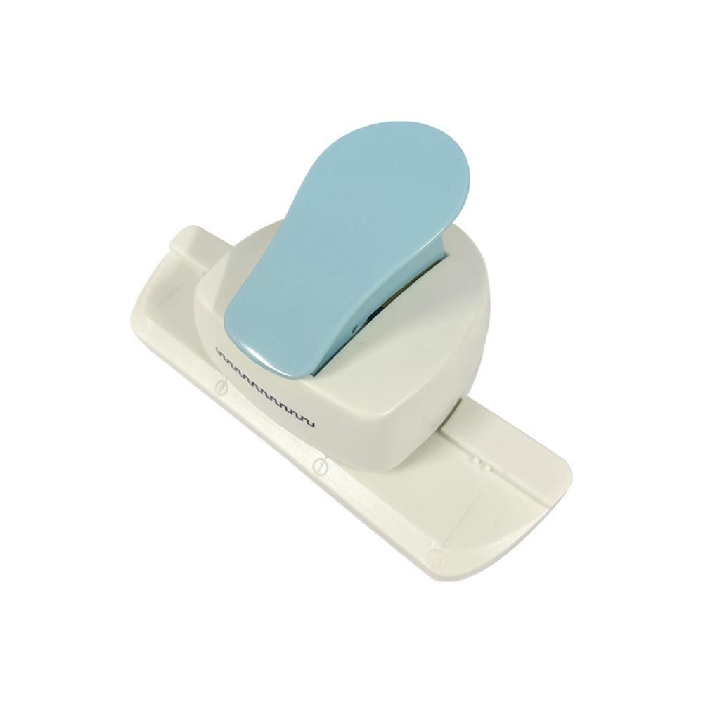 3,3cm Briefmarkenrand-Stanzgerät Arbeitsersparender gezahnter Stanzformer Präger Stempelform Lochstanzer Scrapbooking