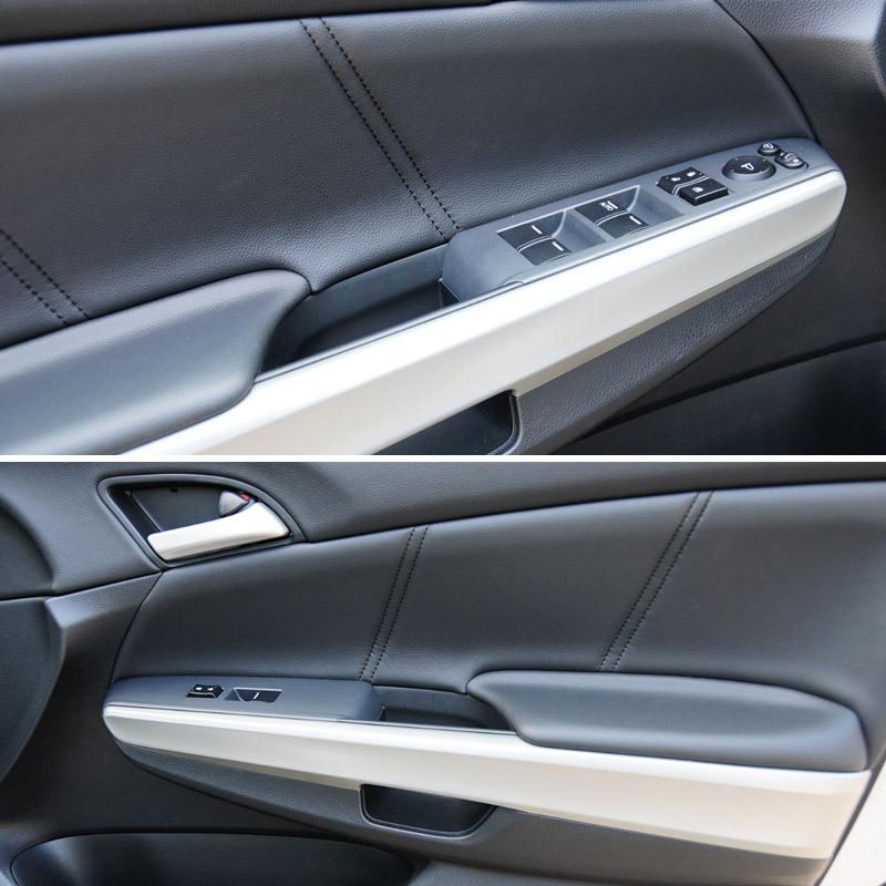 Vtear Car Seat Armrest Cover Interior Door Panel Arm Rest Protective Microfiber Leather Accessories Parts For Honda Accord 2003