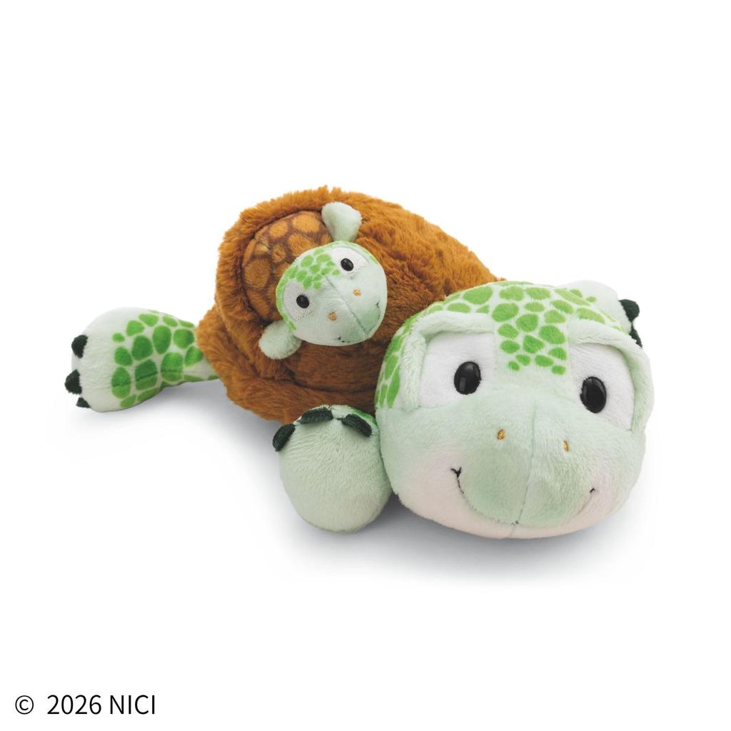 NICI Homies26 Turtle Parent and Child Plush Toy (28cm)