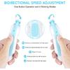 Baby Nail Trimmer Electric,Baby Nail Clippers, 6 In 1 Baby Nail File,Nail File Baby Grooming Kit Manicure Set for Toddler or Adults (Blue)