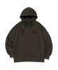 Star Circle Logo Oversized Hoodie (Khaki)